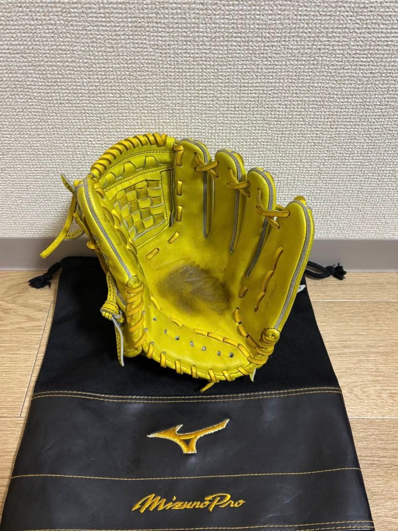《大人気》MizunoPro 軟式内野手用オーダーグローブ 波賀ジャパン