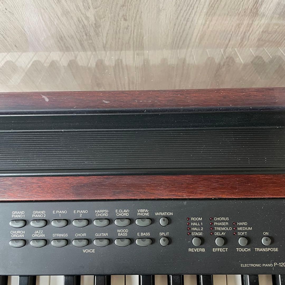 YAMAHA ヤマハ P-120 電子ピアノ エレクトロニックピアノ スタンド付