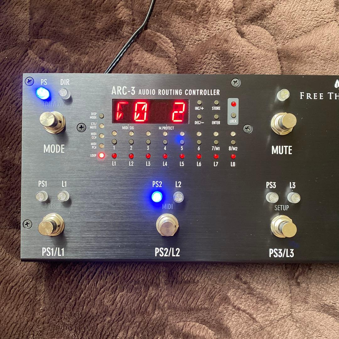 FREE THE TONE ARC-3 スイッチャー (BLABK)