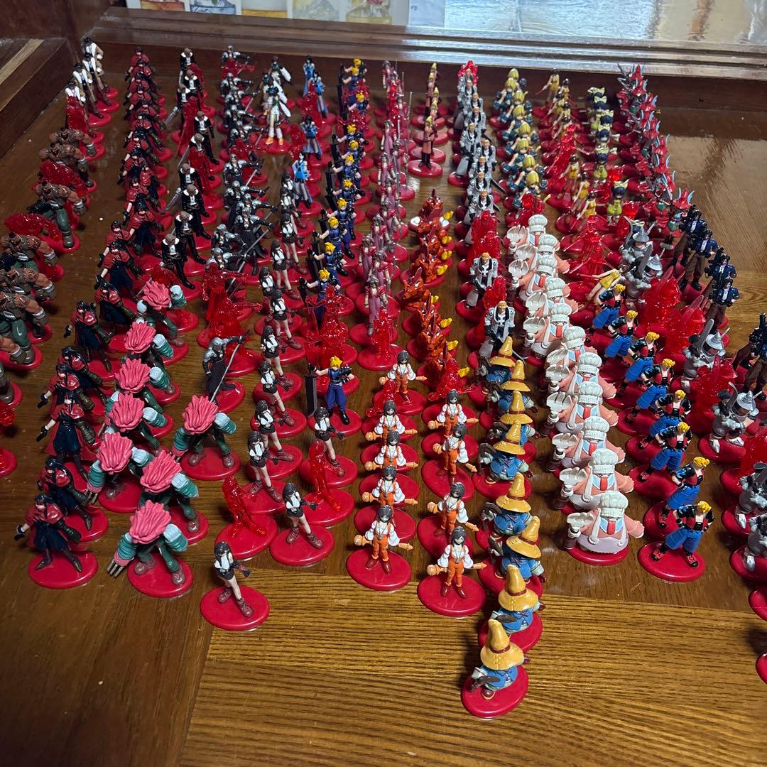 コカコーラ　ファイナルファンタジー FF フィギュア セット　レトロ