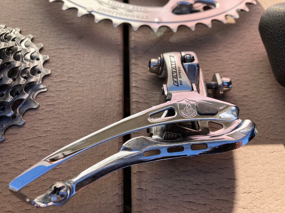 カンパニョーロ　10速　コンポセット　シルバー部品　record 含む