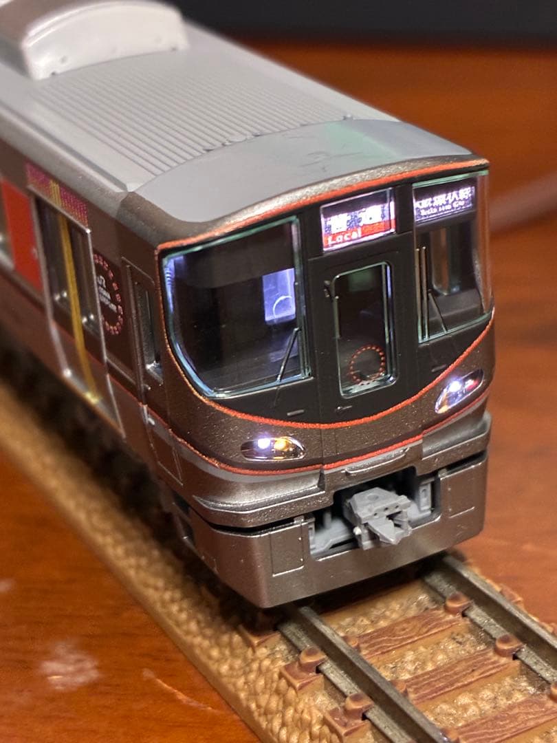 323系大阪環状線7両　tomix ライト点灯確認済