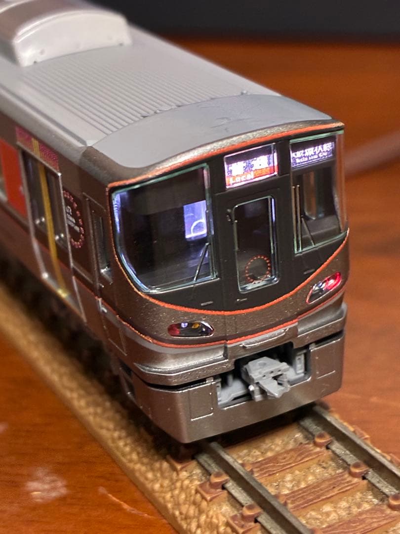 323系大阪環状線7両　tomix ライト点灯確認済