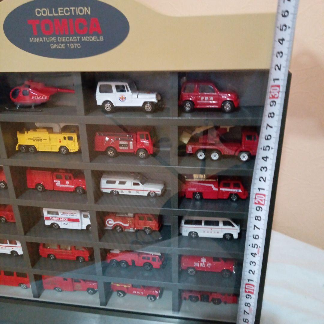 トミカコレクション ミニカー24車(消防関係車両ケース入)