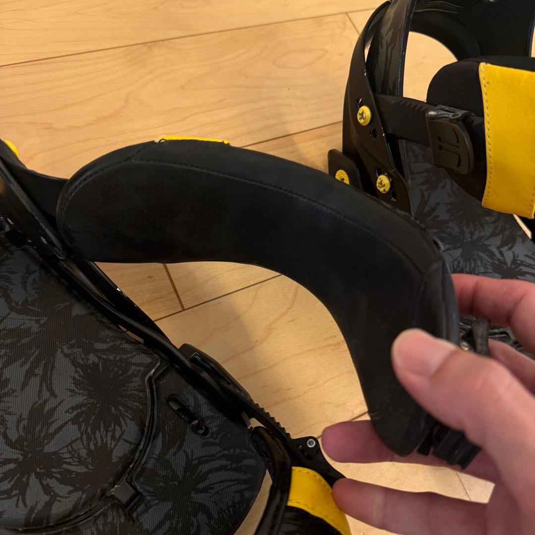 TECHNINE スノーボードビンディング ブラック/イエロー