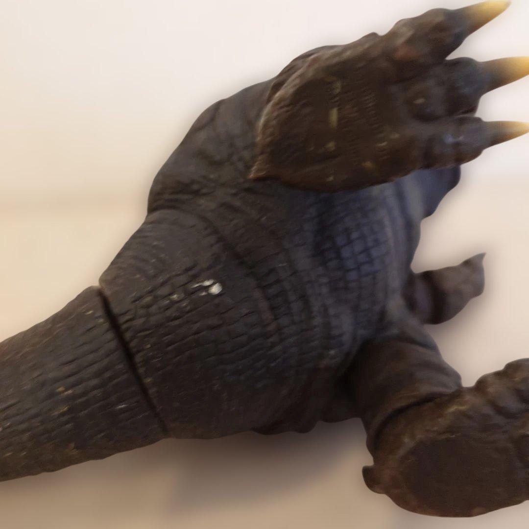 エクスプラス大怪獣シリーズ　ネロンガ 尻尾の向き変更用のパーツ付 箱なし