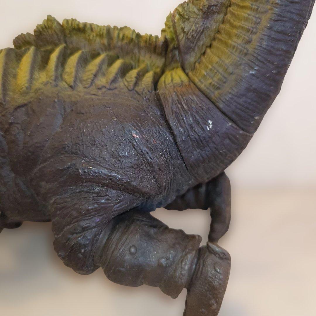 エクスプラス大怪獣シリーズ　ネロンガ 尻尾の向き変更用のパーツ付 箱なし