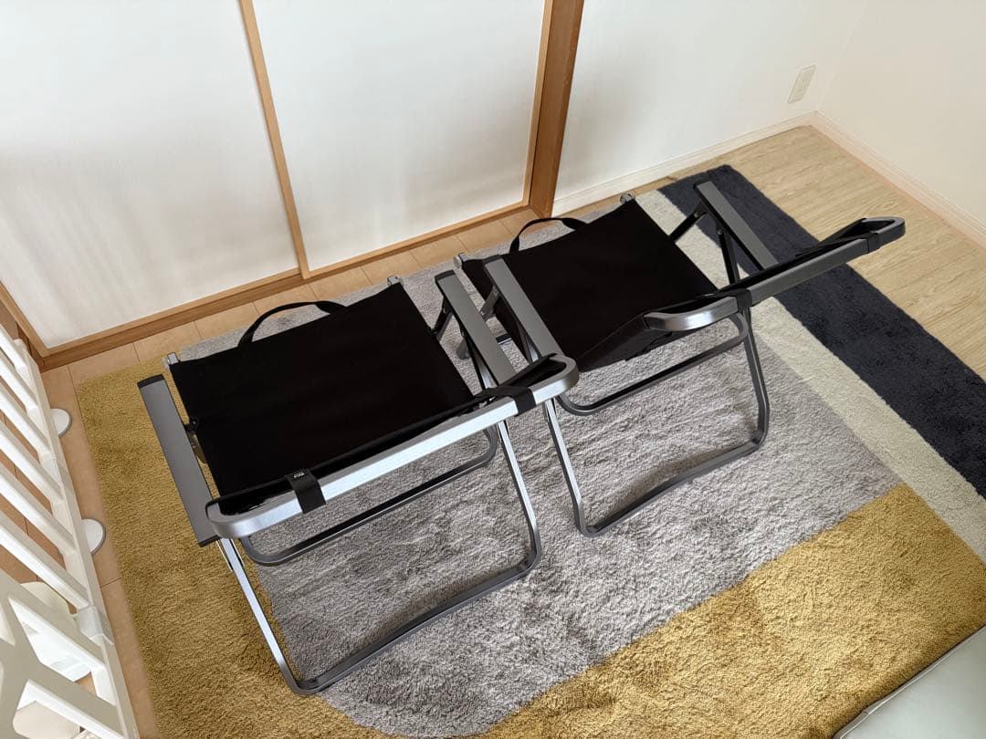 【未使用】ZANE ARTS 2脚セット LADE CHAIR レードチェア