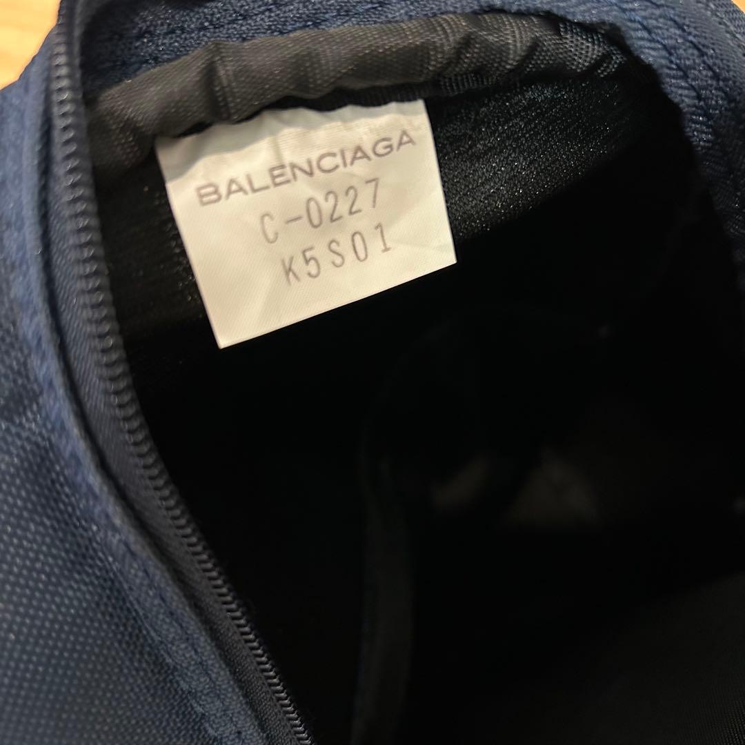 【極美品】BALENCIAGA バレンシアガ　キャディバッグ　ゴルフ　ネイビー