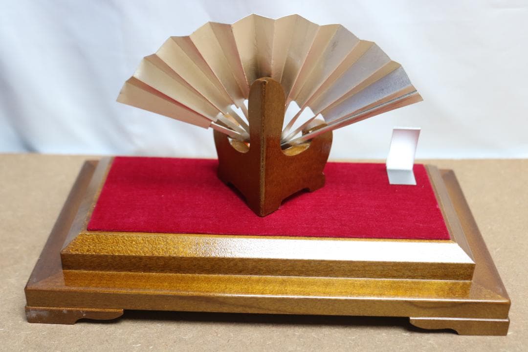 末広置物 純銀製 置物　現状品渡し