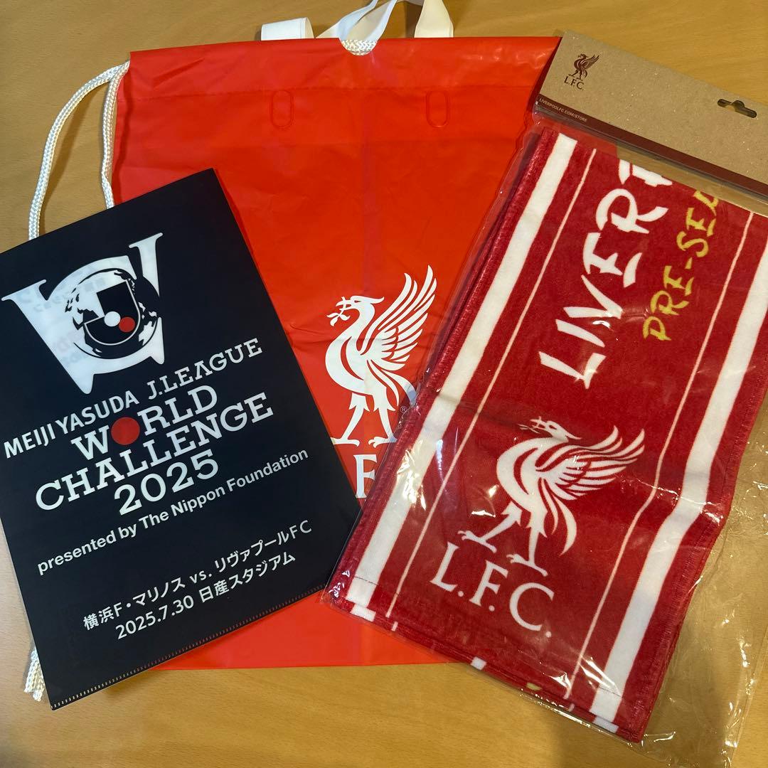 リヴァプール プレシーズンツアー限定タオル　マフラータオル
