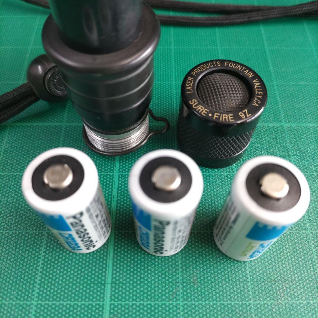 【絶盤美品】SureFire 9Ｚ コンバットライト　 予備LEDバルブ付