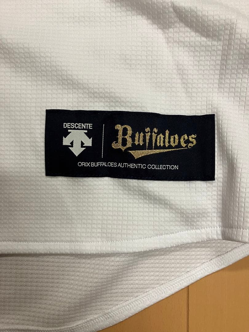 T-岡田　実使用　支給　直筆サイン　ユニフォーム　オリックスバファローズ