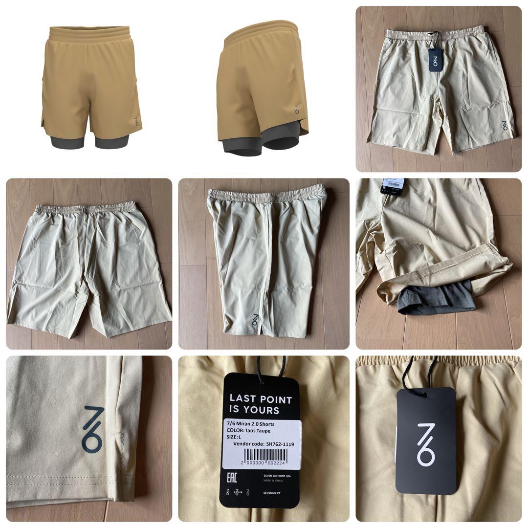 日本初上陸　76 セブンシックス　テニスウェア　上下　サイズL（XL）