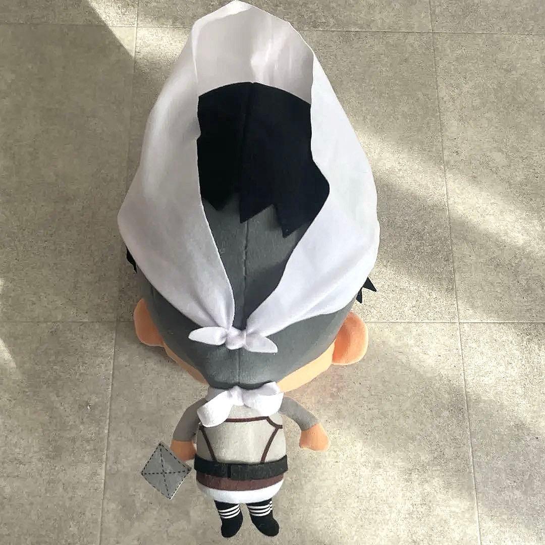 進撃の巨人お掃除リヴァイ BIGぬいぐるみアニメグッズ講談社ちみキャラ