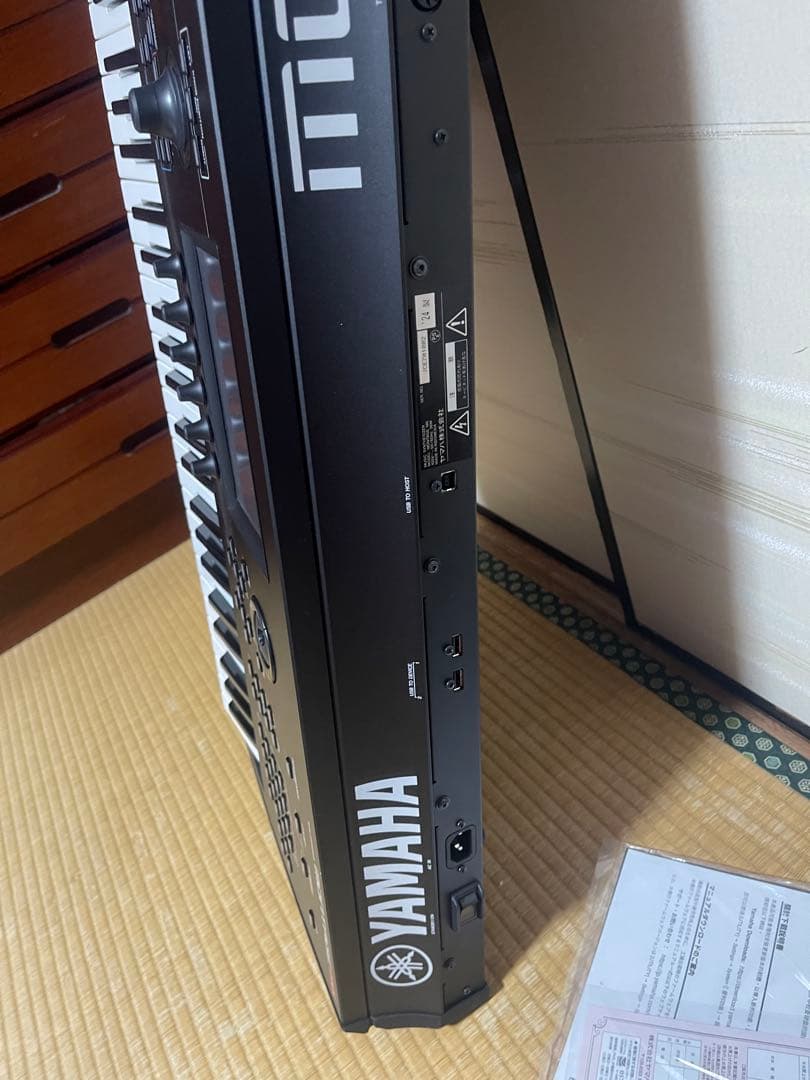 YAMAHA MONTAGE M6 付属ソフト未登録 製品未登録