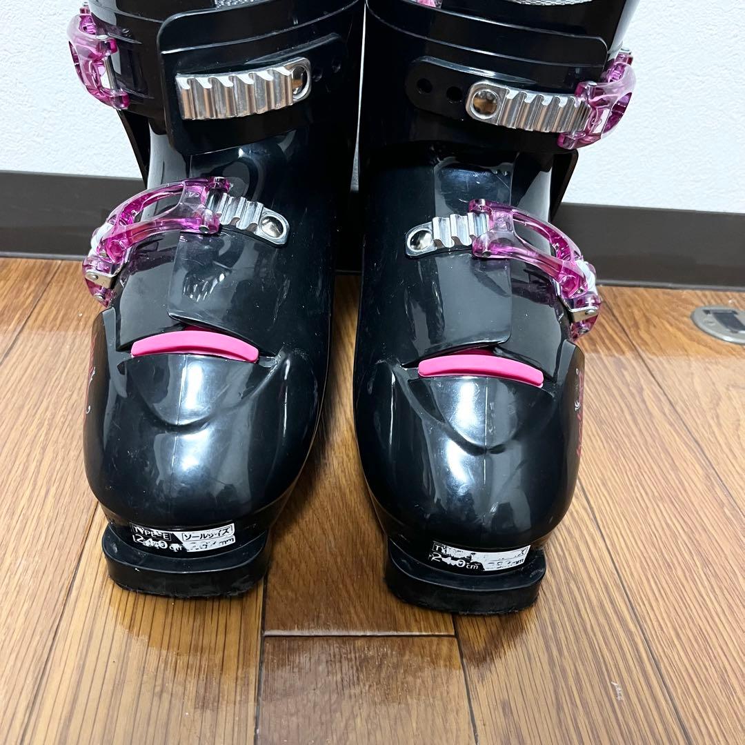 【ガールズ】xeres 144cm ブーツ 24.0cm 女子 スキーセット