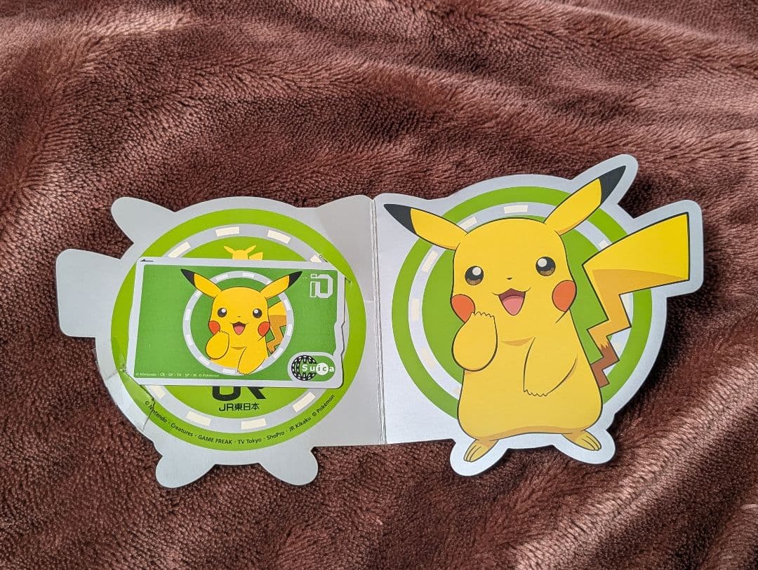 ポケモン Suica スイカ 台紙付き 使用不可
