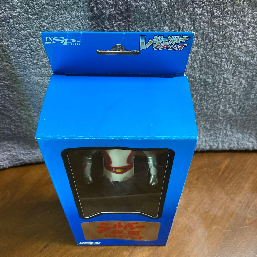 インスパイア　シルバー仮面　ジャイアント　ソフビ