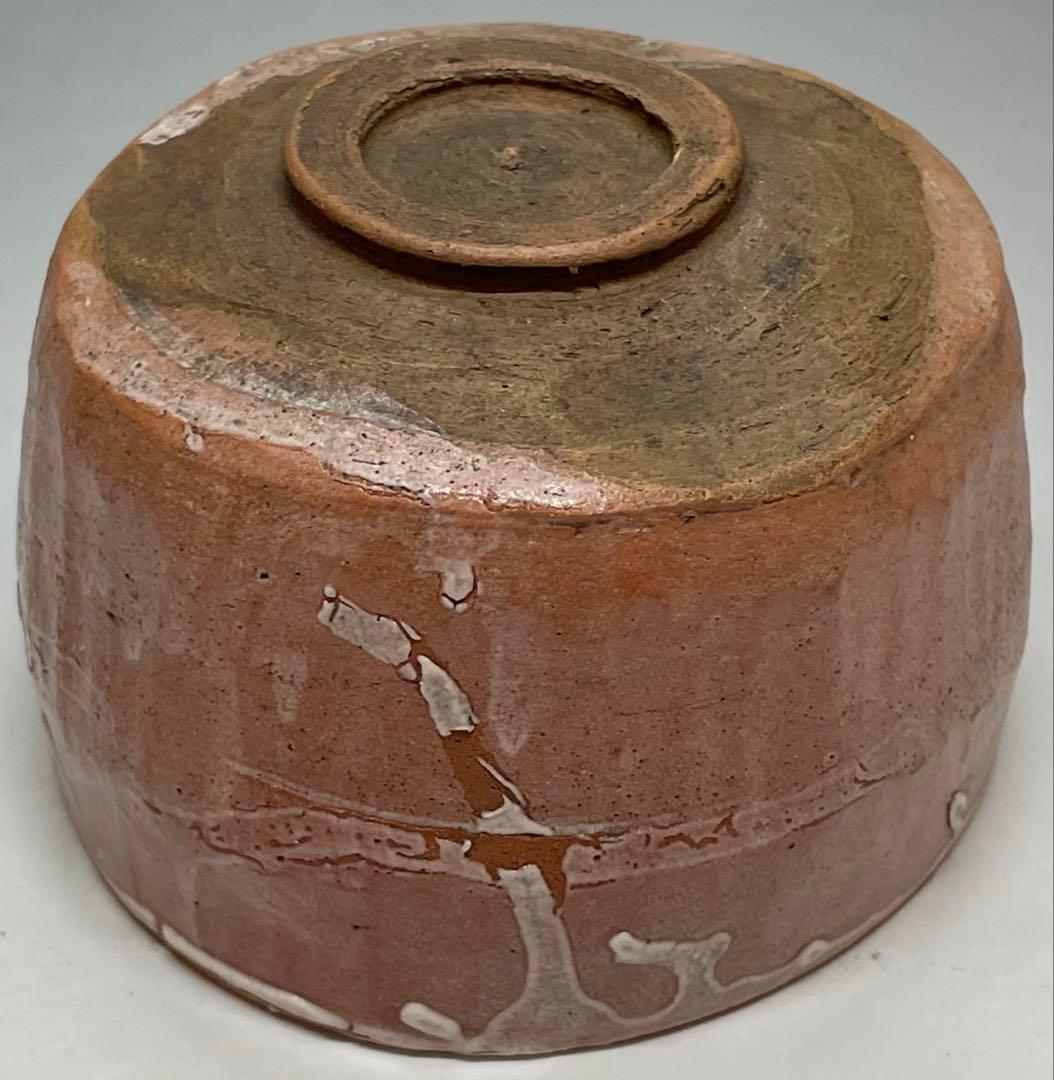 赤楽茶碗　光悦　のき下　共箱　e7762b