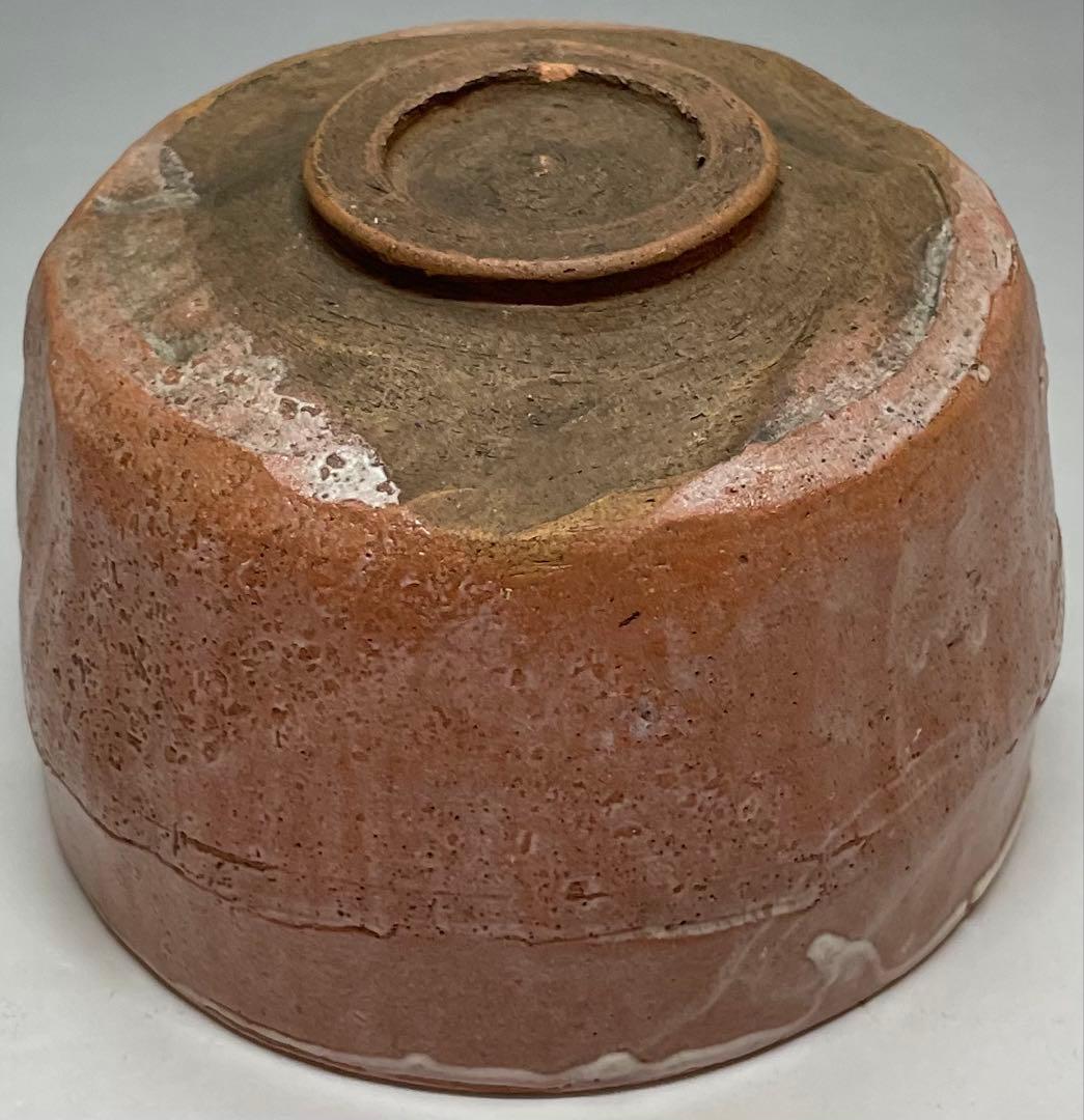 赤楽茶碗　光悦　のき下　共箱　e7762b