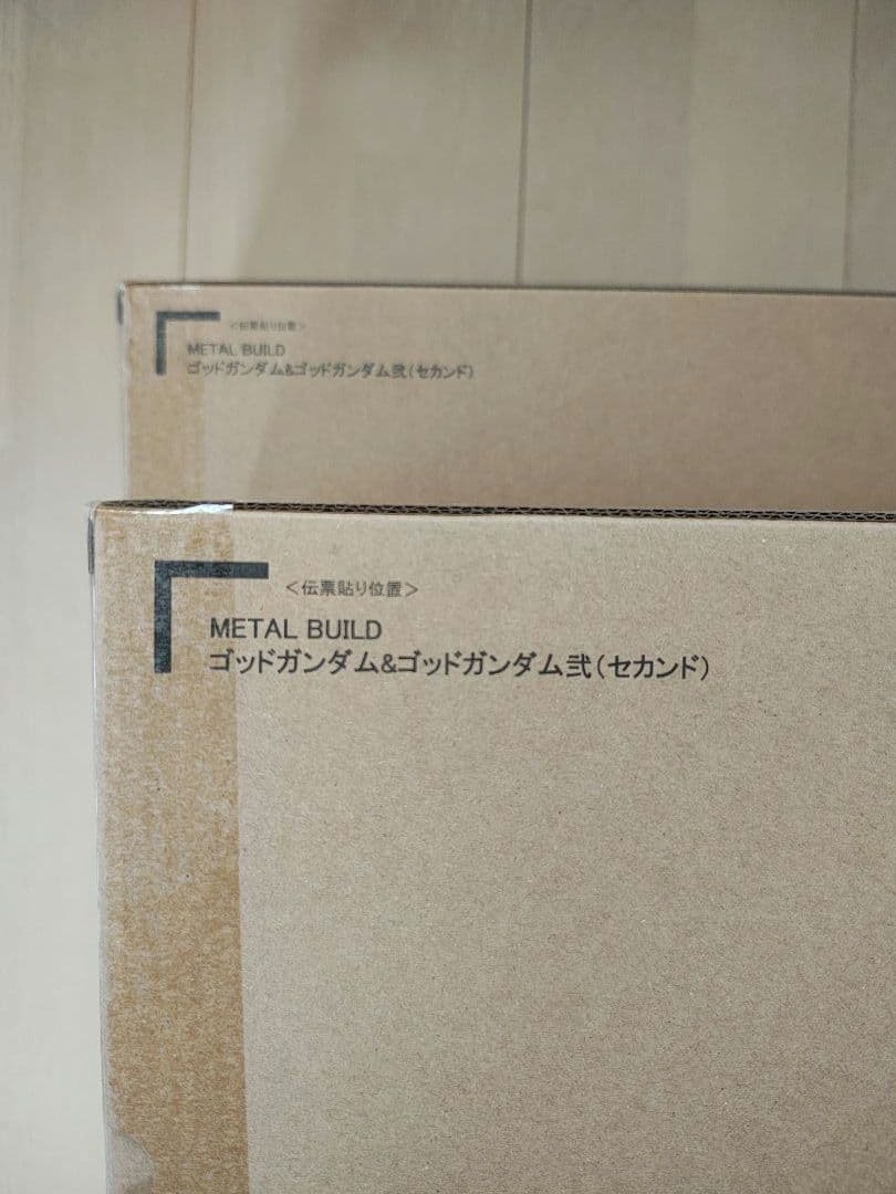 メタルビルド L BUILD ゴッドガンダム＆ゴッドガンダム弐 【1次】