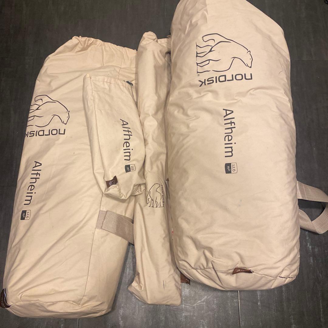 ノルディスク アルフェイム12.6 フロアーセット