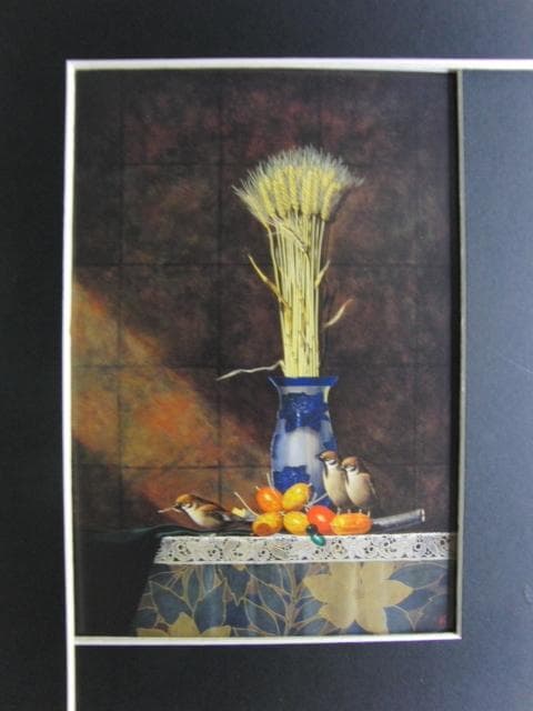 小澤一正　「日常の静物」、希少画集より、状態良好、新品高級額装付