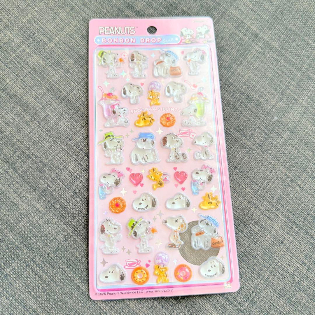 ボンボンドロップシール　まとめ売り　正規品　6点セット　ズートピア2 スヌーピー