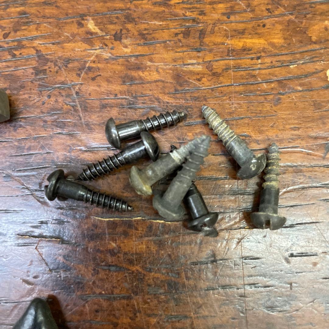 イギリスカークパトリック社製 アイアンのドアノブ ドアハンドル 鋳造で作る本物