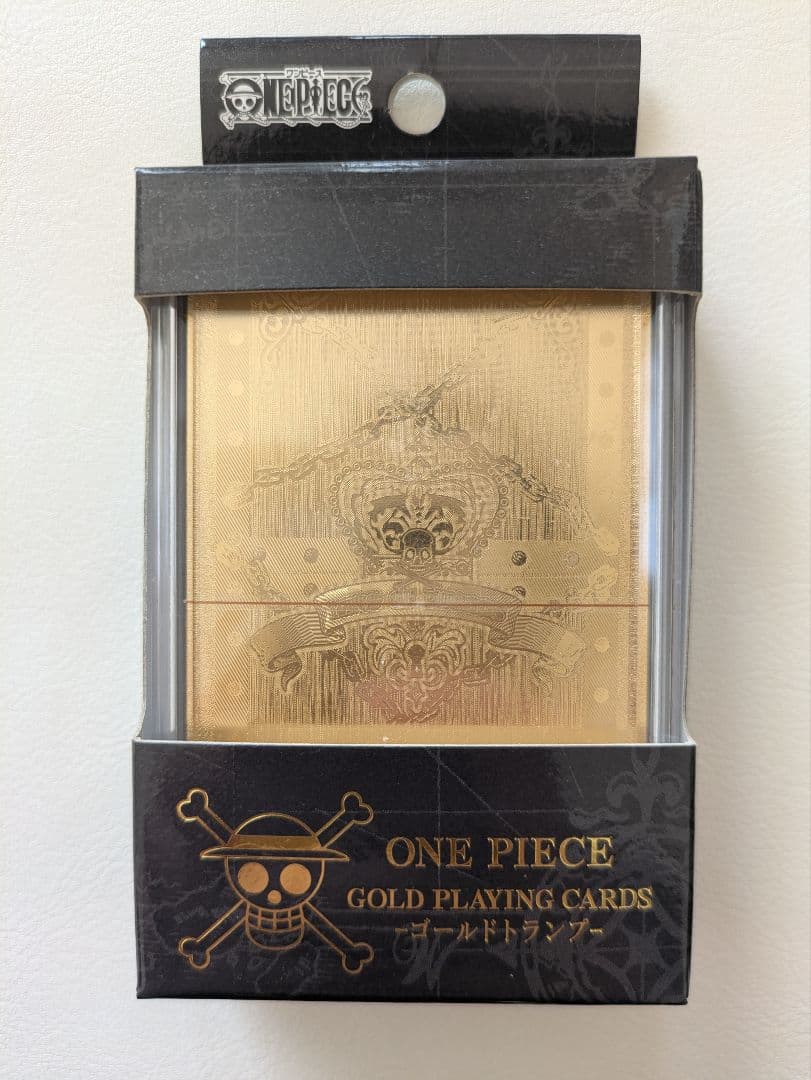 【未使用】ワンピース ONE PIECE ゴールドトランプ エンスカイ