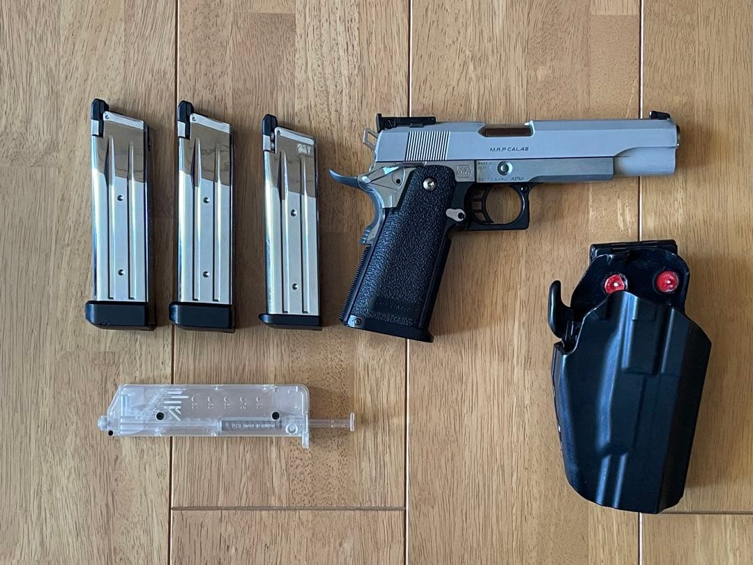 【エアガン】東京マルイVSR-10 & OPS-M.R.P CAL.45 他付属