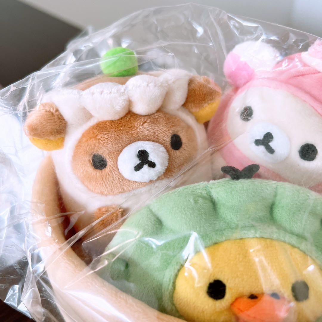 リラックマ中華　点心ぬいぐるみセット