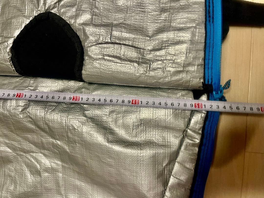 FCS サーフボードケース 黒/銀