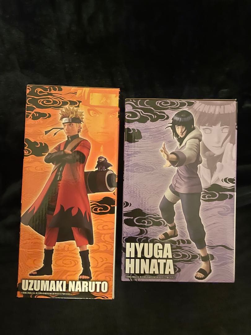 一番くじ NARUTO A賞うずまきナルト　B賞日向ヒナタ　フィギュアセット