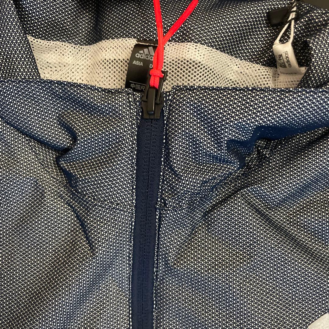 adidas ゴルフハイストレッチレインワンピース レディース ネイビー