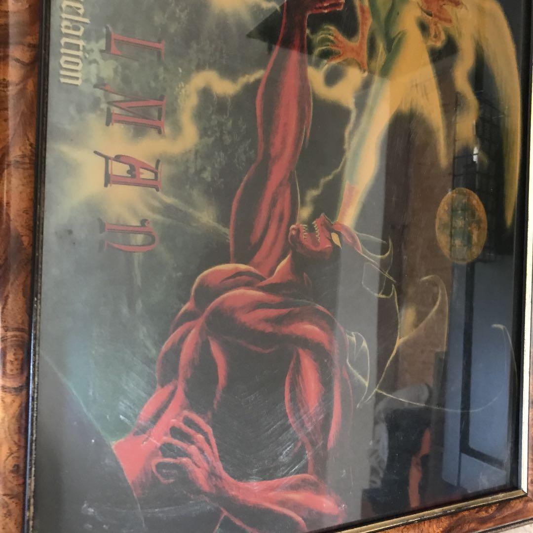 タペストリー　高級品　限定品　骨董　DEVILMAN  定価100万