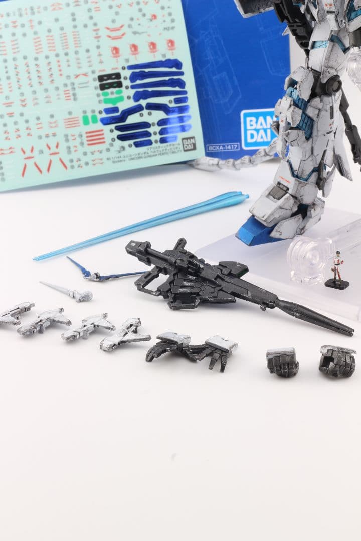 RGユニコーンガンダムペルフェクティビリティ　塗装済み　完成品