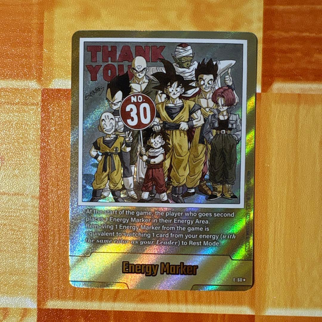 フュージョンワールド　金 エナジーマーカー 27巻 30巻 E-57 英語版