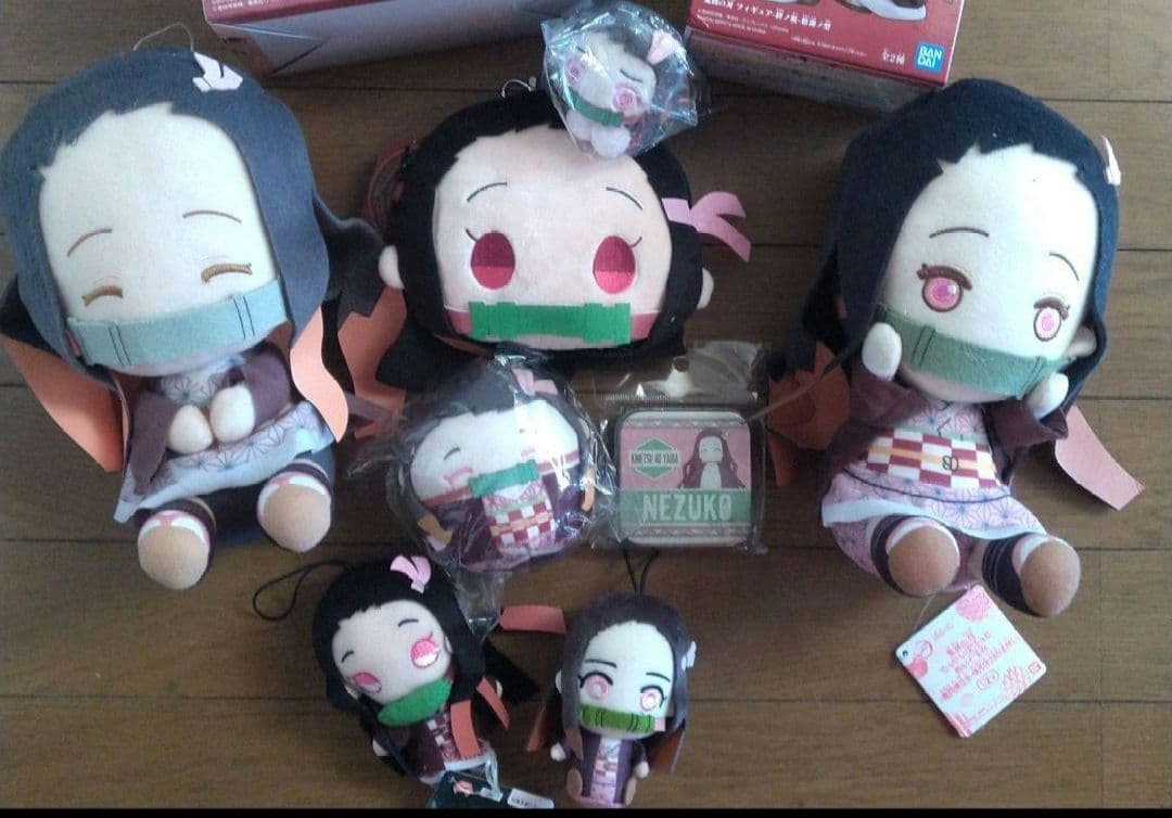 鬼滅の刃 ぬいぐるみセット 竈門禰豆子 8点セット