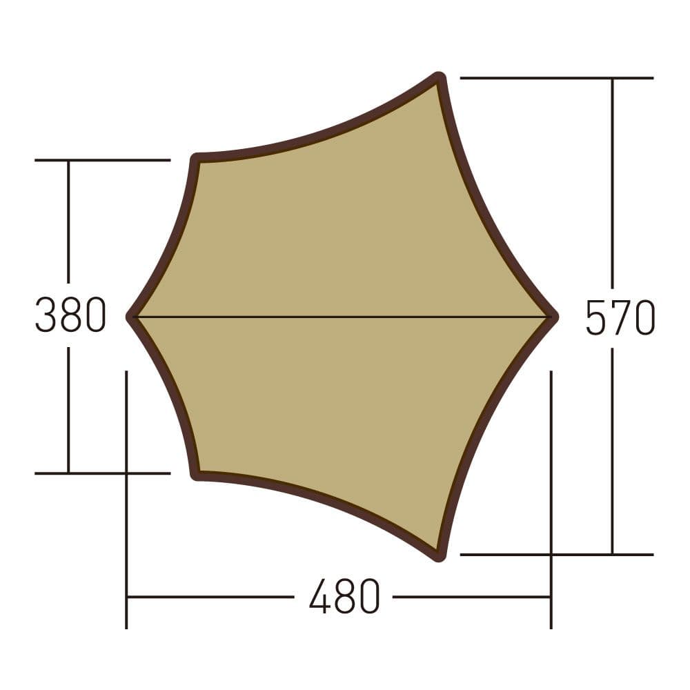 オガワ ファシル ＆ システムタープヘキサDX セット