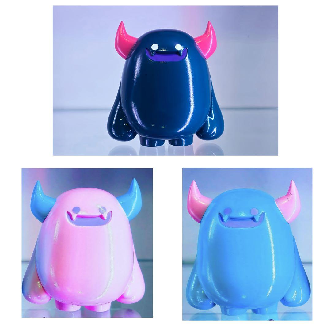 デモンソフビ 3点セット DEMON デザフェス ムーンアート 上の空怪獣ボー