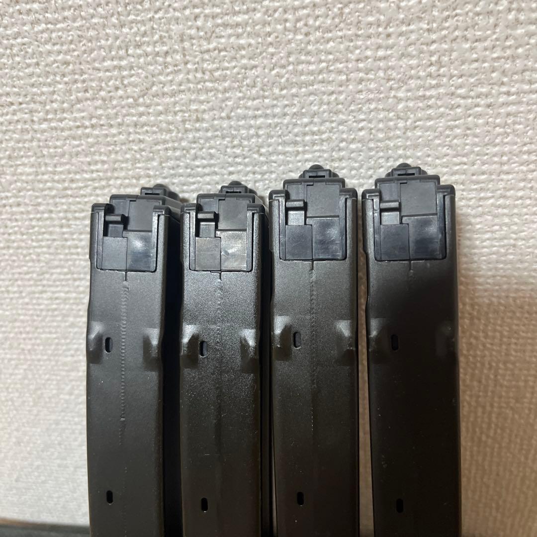 東京マルイ次世代MP5 ノーマルマガジン4個 実物 MAGPUL バンパー付き