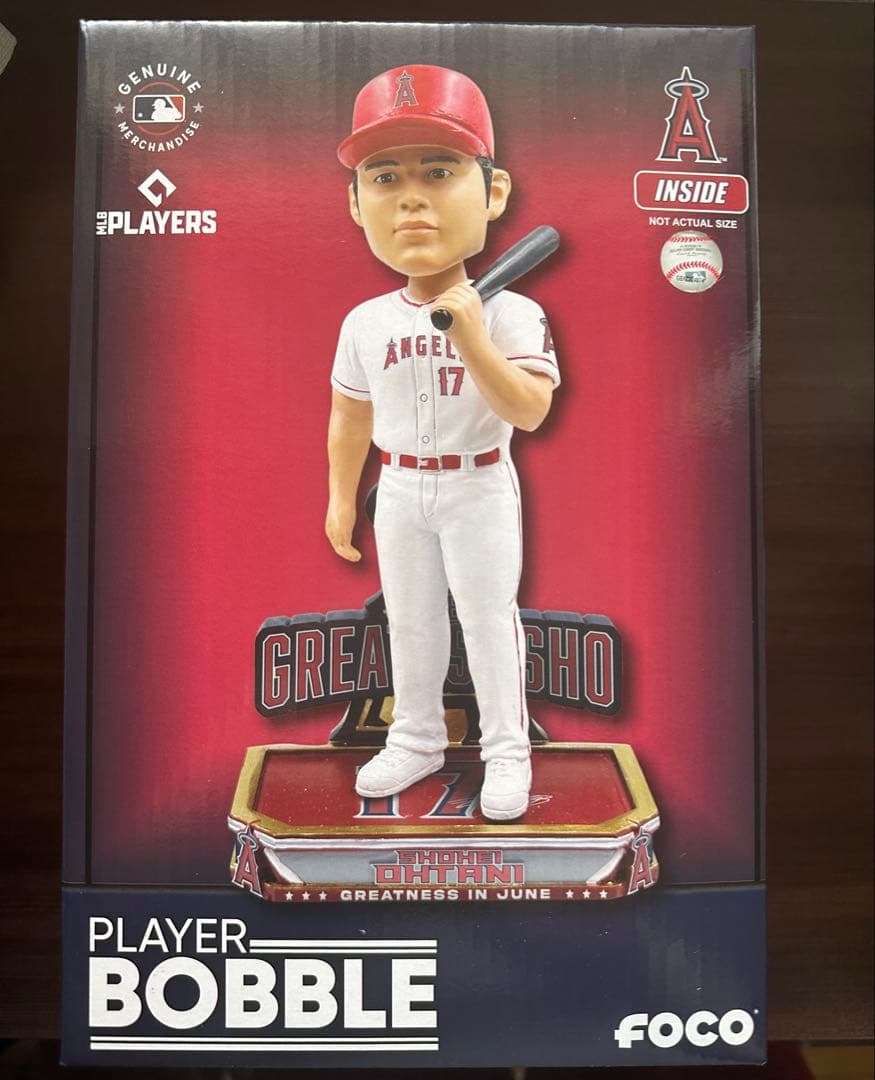 216個限定 大谷翔平 6月月間MVP記念ボブルヘッド