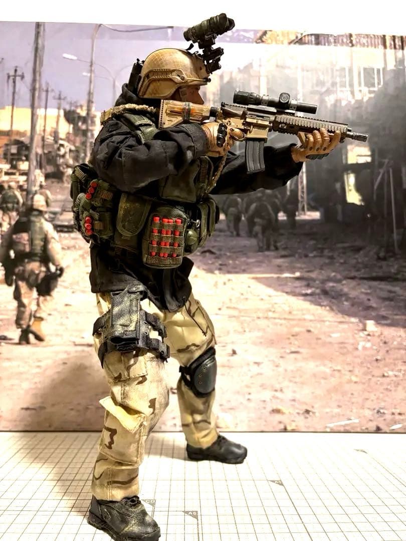 WARFARE風ミリタリーフィギュア damtoys 12インチ カスタム