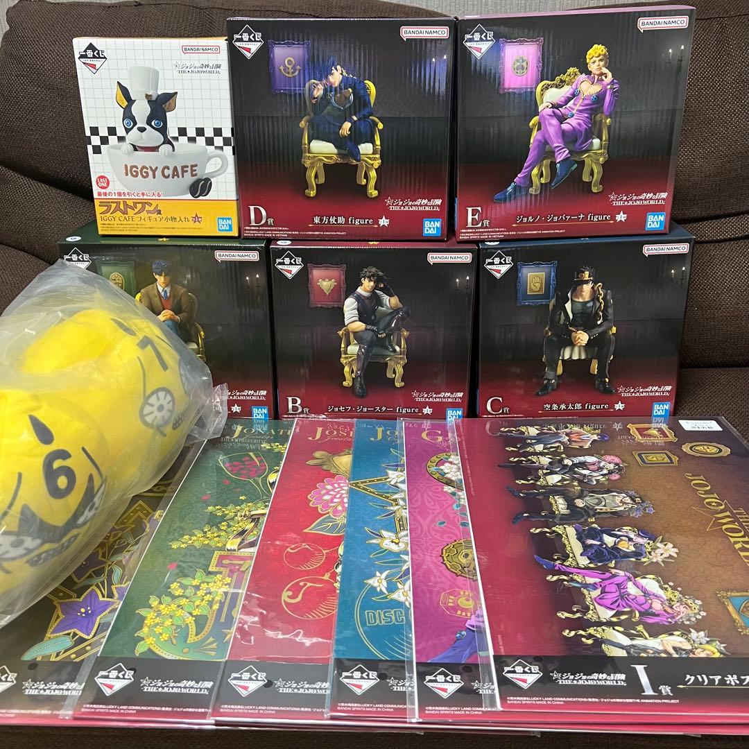 f*.様 ジョジョ 一番くじ ジョジョワールド フィギュア イギー ポスター