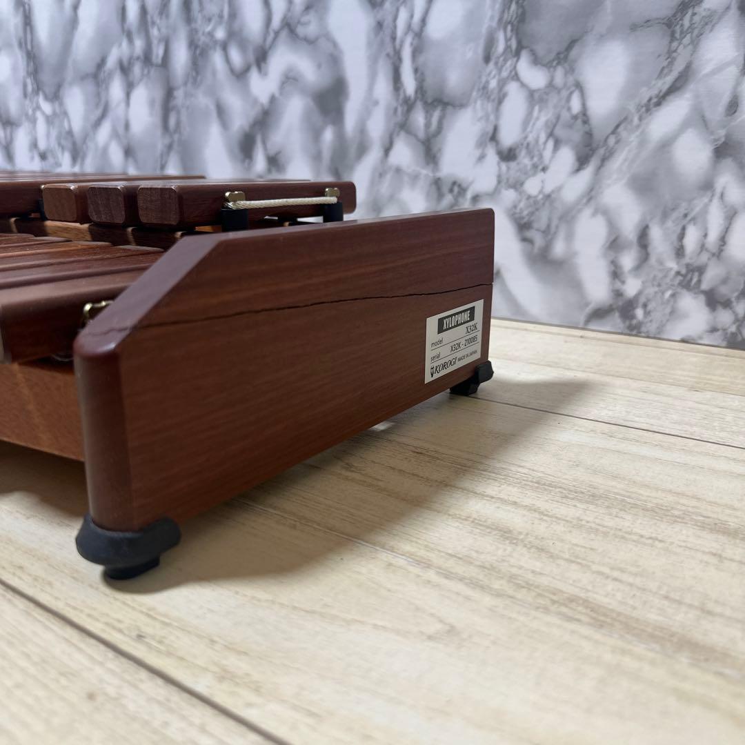 き*め様 こおろぎ社　卓上木琴　ヨーロピアンデスクシロフォン　X32K 中古品