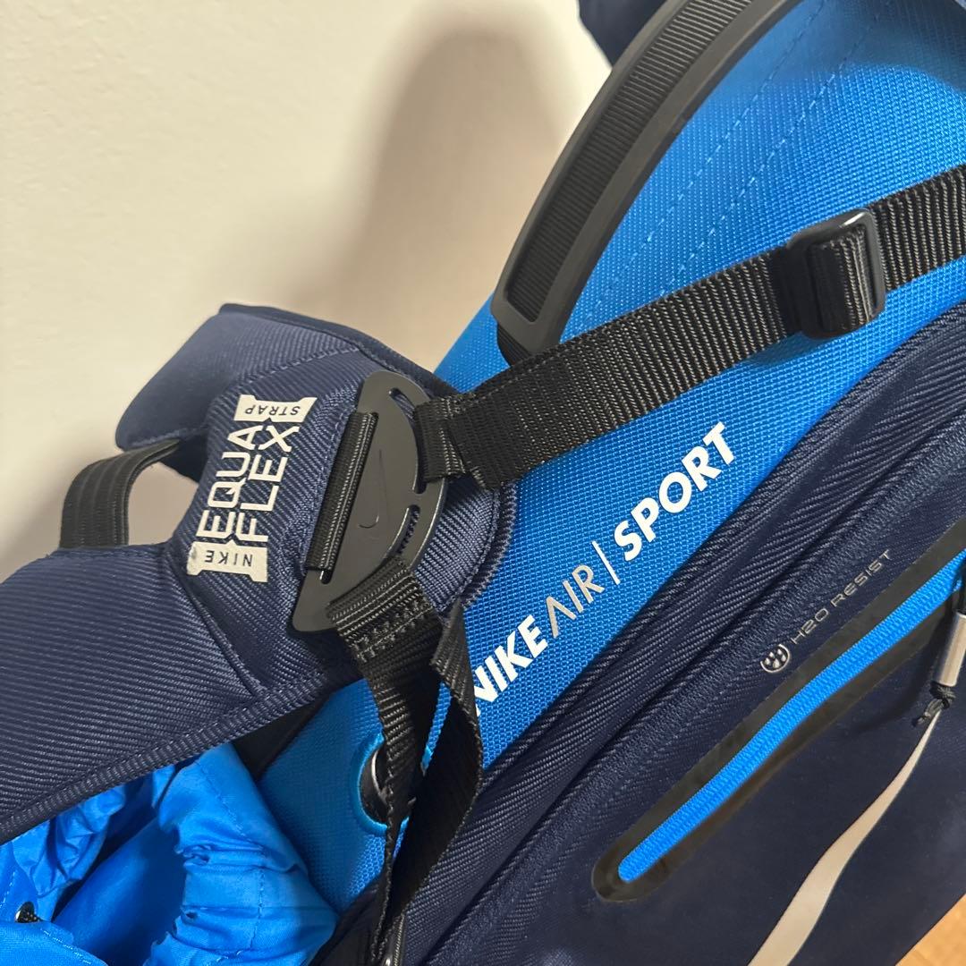 ナイキ　スタンド式　キャディバッグ　ブルー