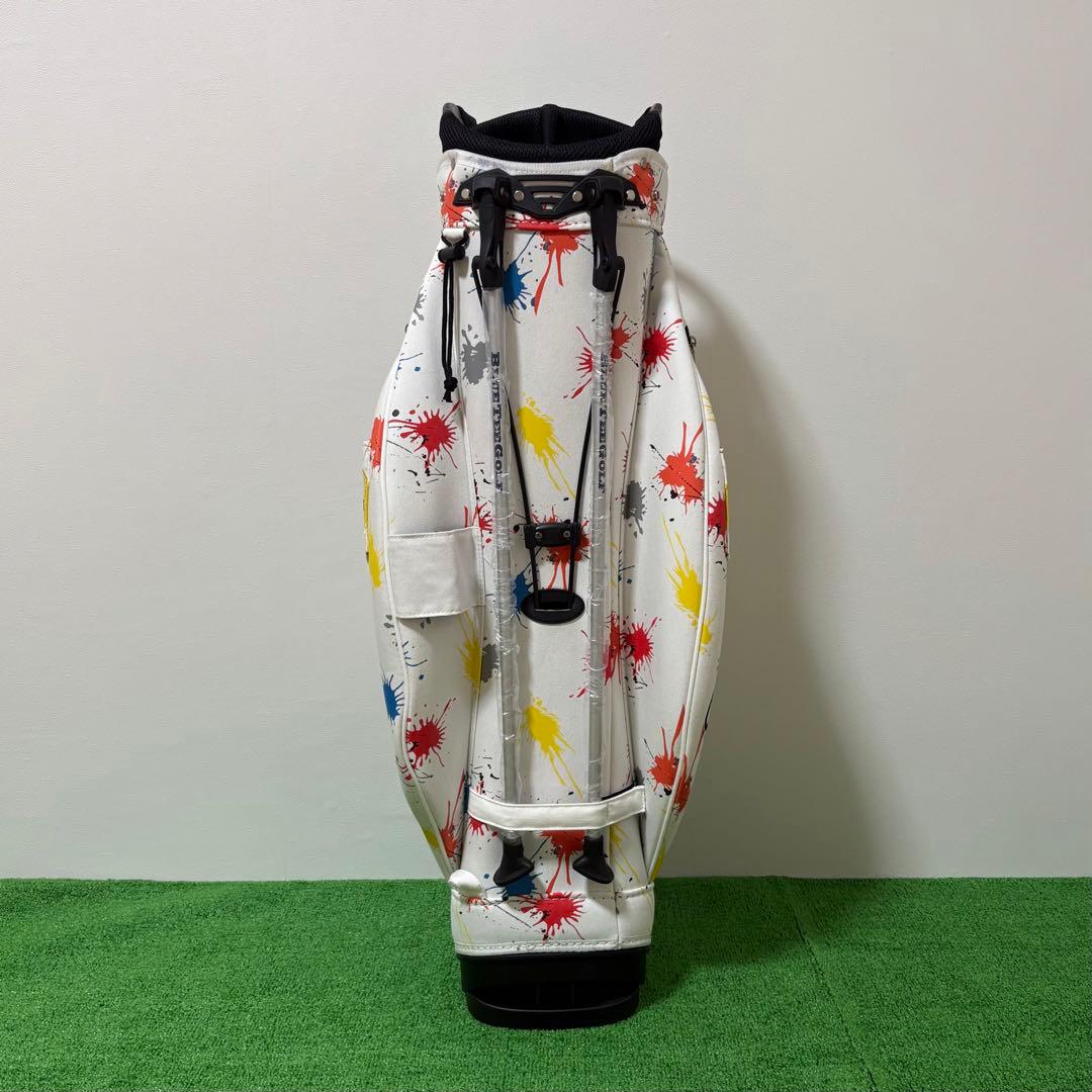 BLUE TEE GOLF デニムキャディバッグ フード・ヘッドカバー付き