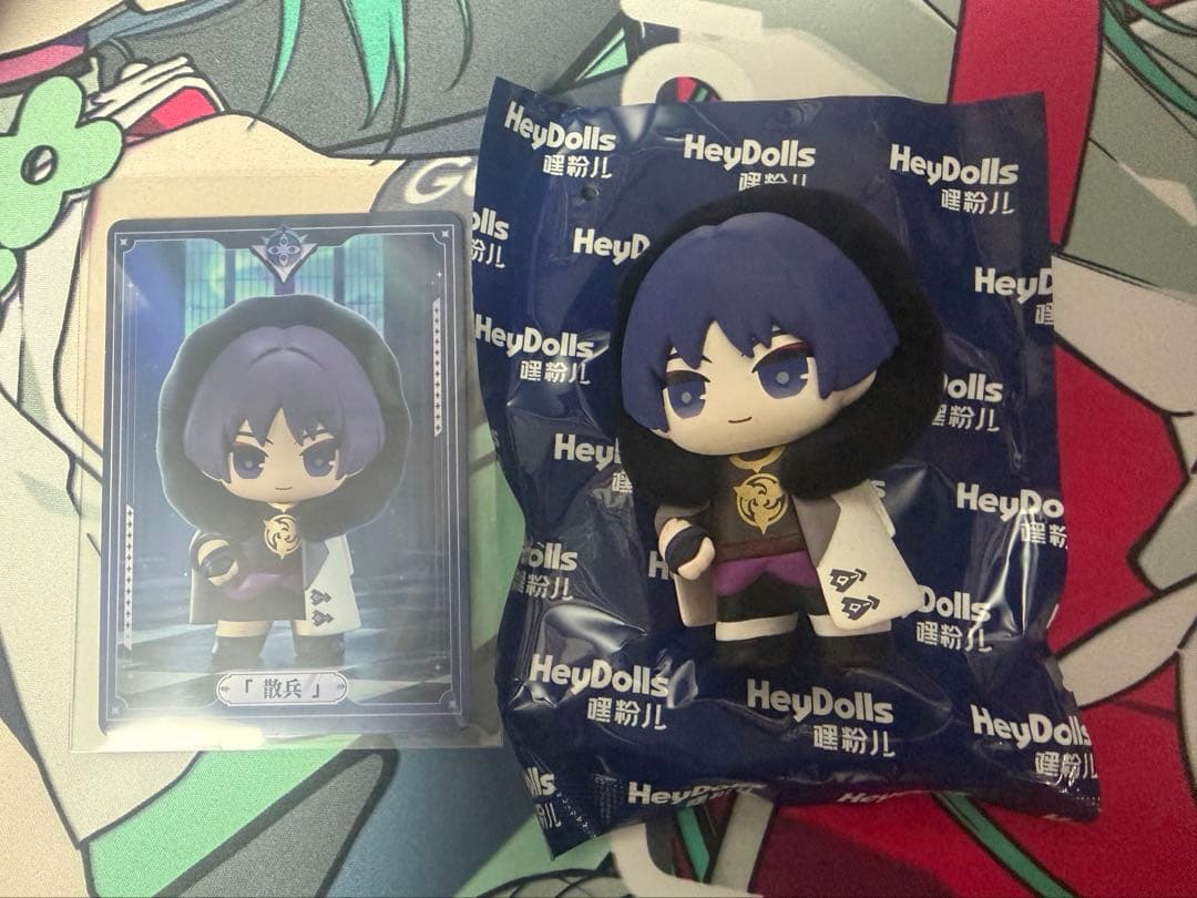 p*o様 原神 ファデュイ 執行官 ミニフィギュア スカラマシュ 散兵 放浪者